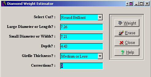 diamondweight Gemology Tools Professional